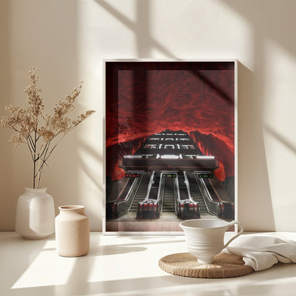 Hell's Mouth - Poster / Art Print - interiör