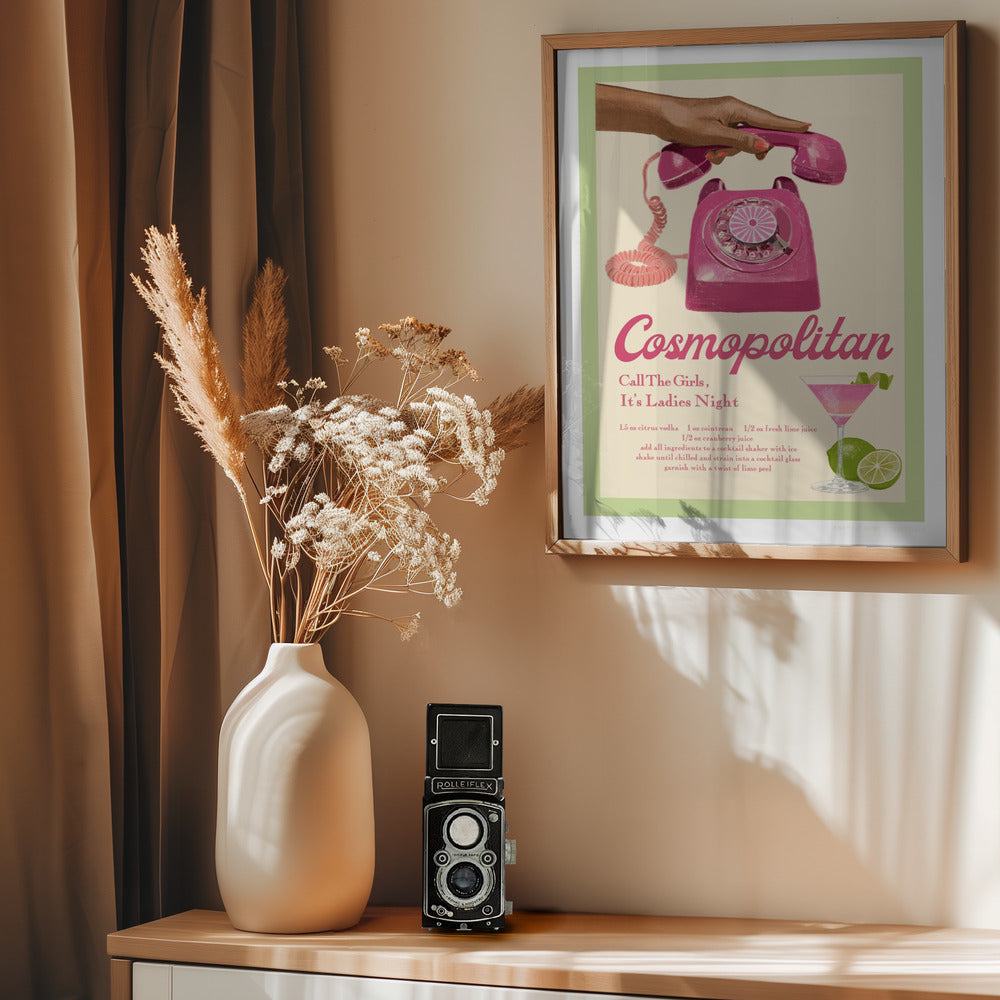 Jlr Cocktails Cosmopolitan - Poster / Art Print - interiör