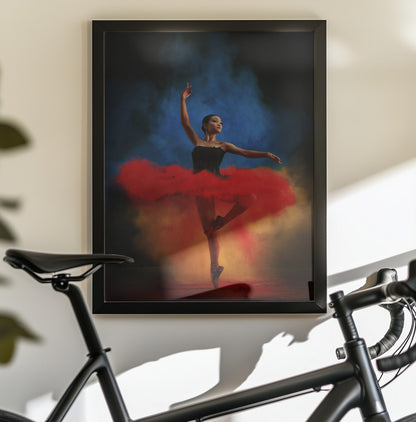 Color Dance - Poster / Art Print - interiör