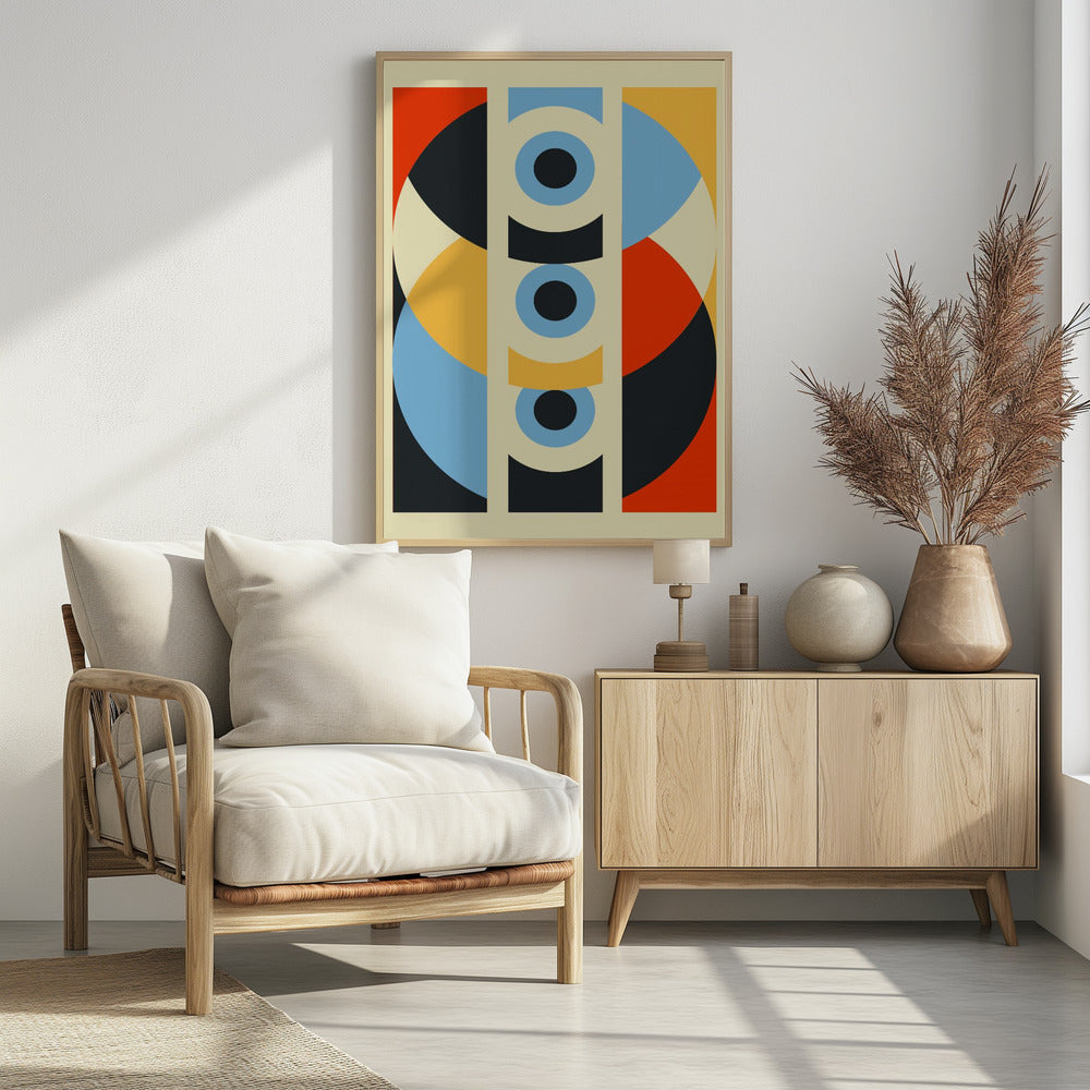 Geometric Pattern - Poster / Art Print - interiör
