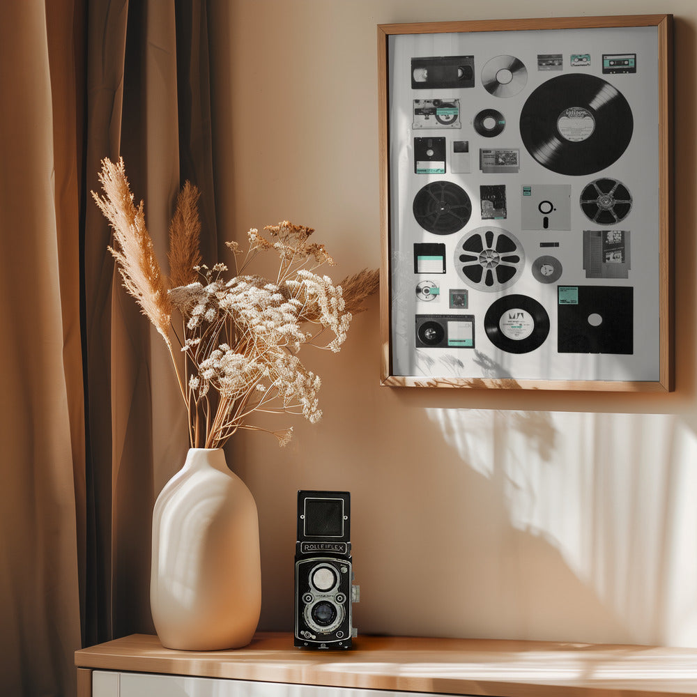 Data - Poster / Art Print - interiör