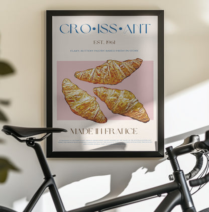 Croissant Print - Poster / Art Print - interiör