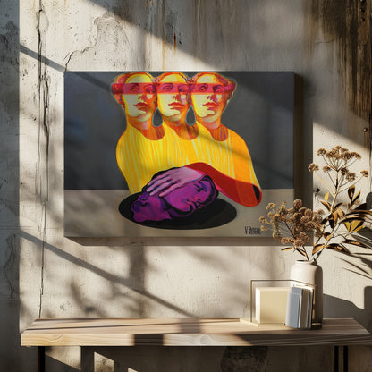 Bowling - Poster / Art Print - interiör