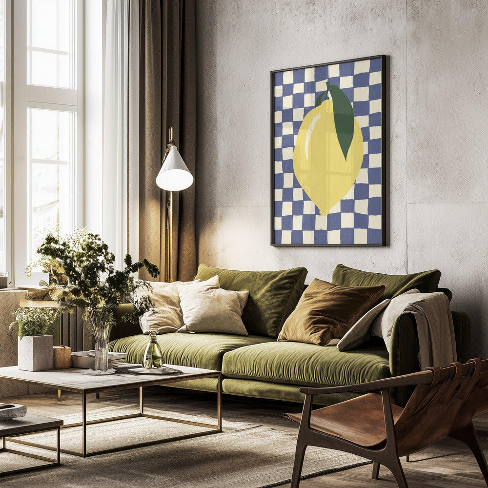 Lemon - Poster / Art Print - interiör