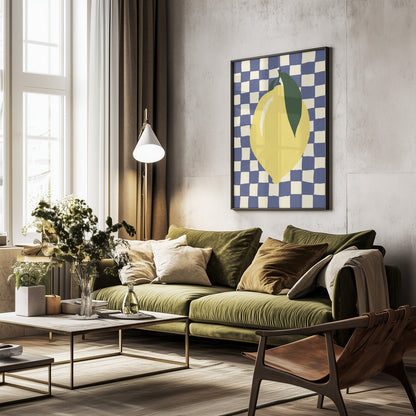 Lemon - Poster / Art Print - interiör