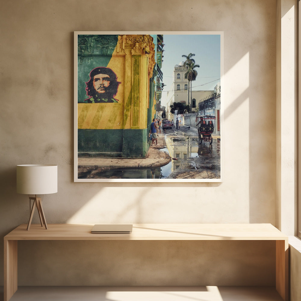 Grafitti  (La Habana Vieja) - Poster / Art Print - interiör