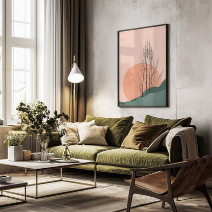 Sunset Memories - Poster / Art Print - interiör