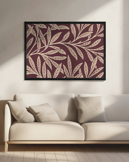 William Morris Wall Mural 07 - Poster / Art Print - interiör