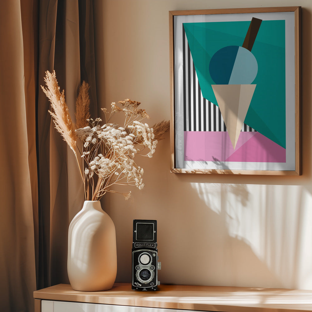 Ice Cream - Poster / Art Print - interiör