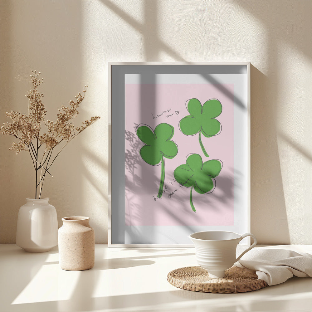 Lucky Me - Poster / Art Print - interiör
