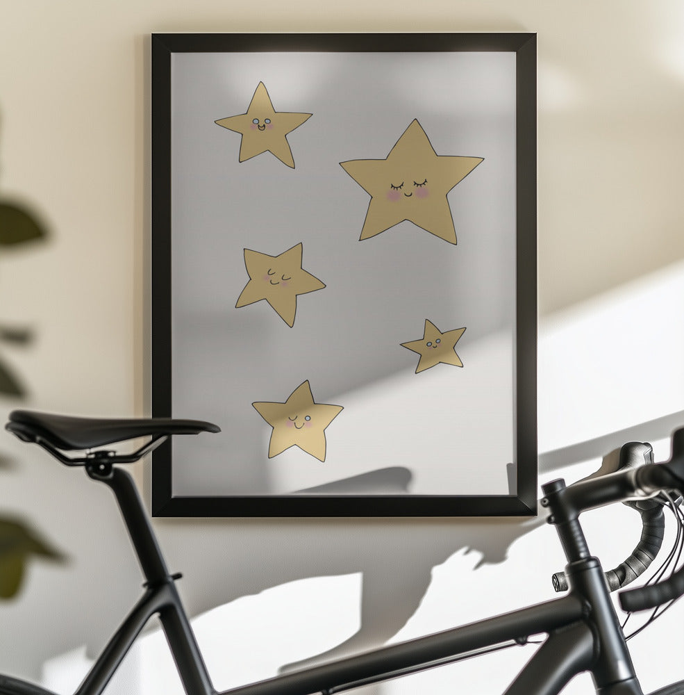 Stars - Poster / Art Print - interiör
