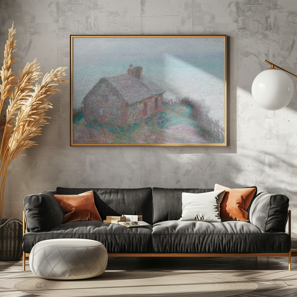 The Customs House At Varengeville (1897) - Poster / Art Print - interiör