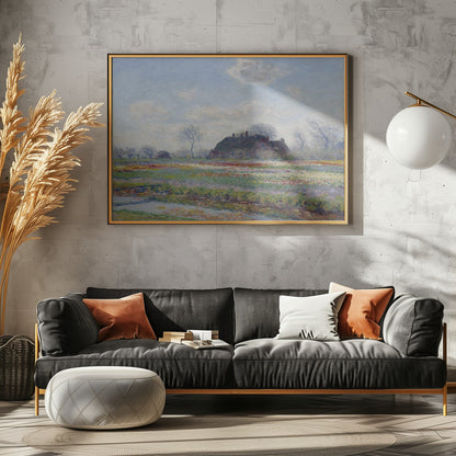 Claude Monet's Tulip Fields At Sassenheim, (1886) - Poster / Art Print - interiör