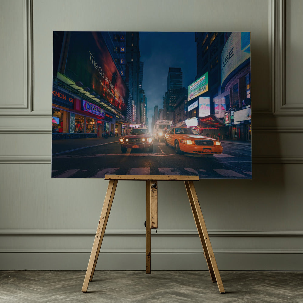Traffic NYC - Poster / Art Print - interiör