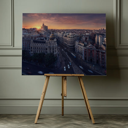 Madrid city - Poster / Art Print - interiör