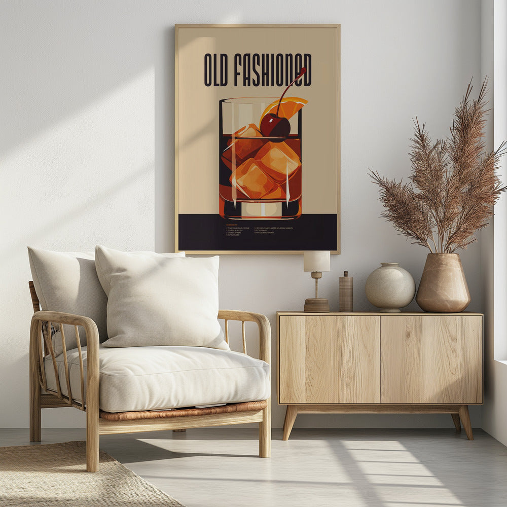 Old Fashioned - Poster / Art Print - interiör