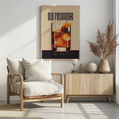 Old Fashioned - Poster / Art Print - interiör