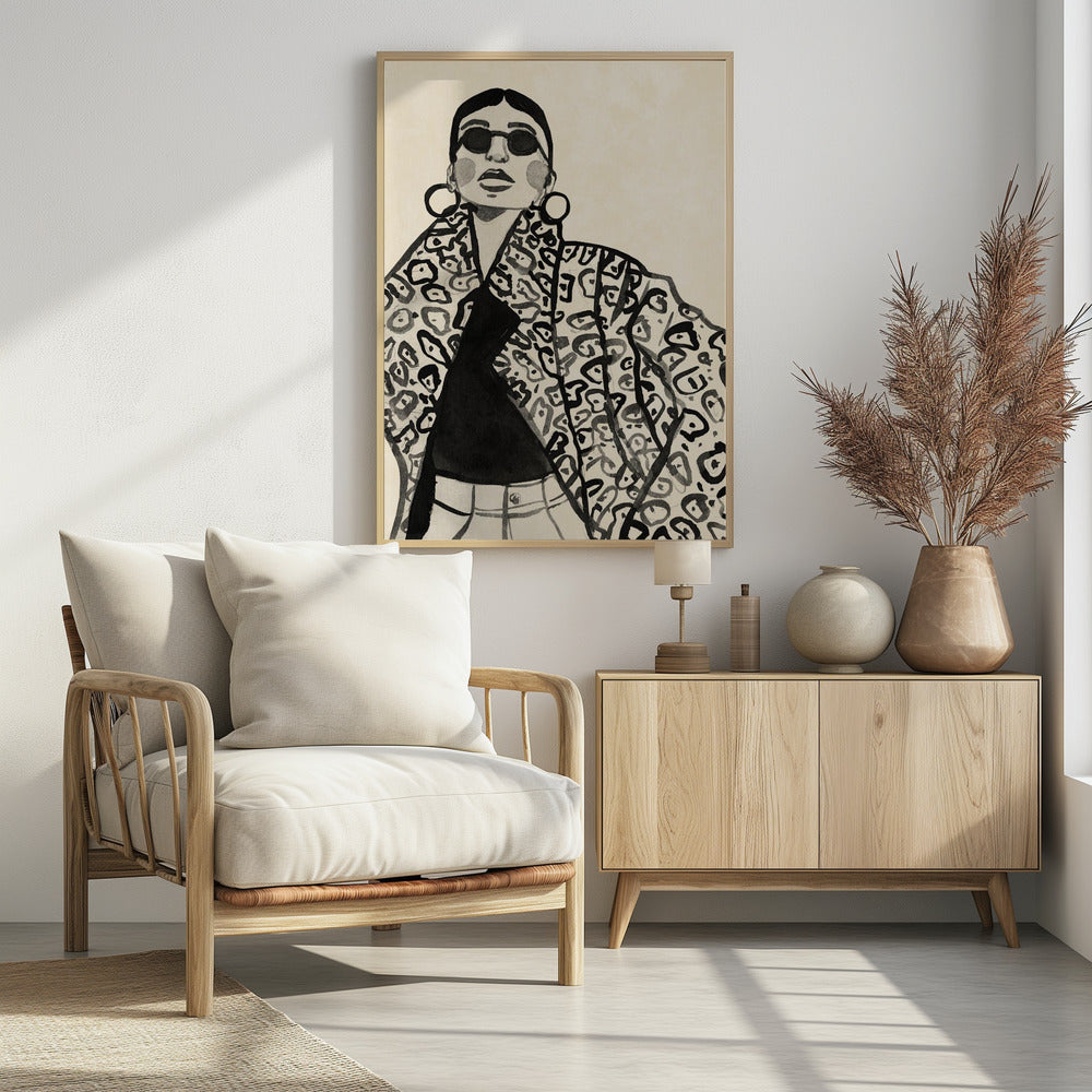 Stay cool - Poster / Art Print - interiör