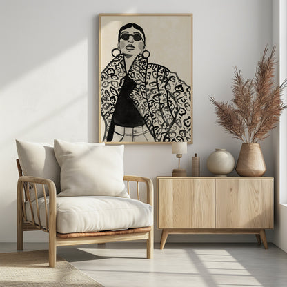 Stay cool - Poster / Art Print - interiör
