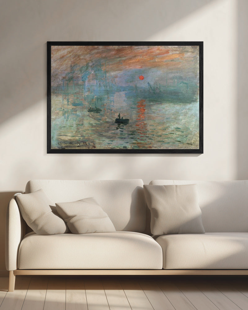 Sunrise 1872 - Poster / Art Print - interiör