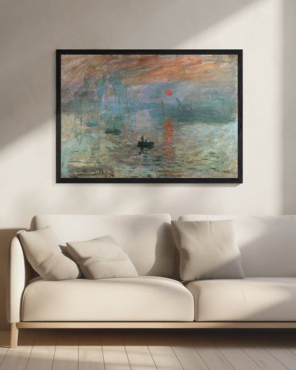 Sunrise 1872 - Poster / Art Print - interiör