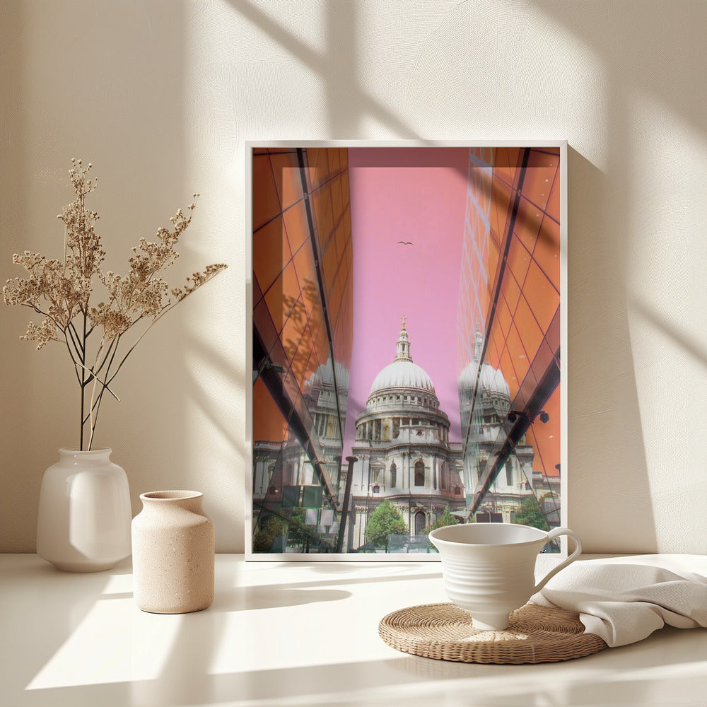 St Pauls View - Poster / Art Print - interiör