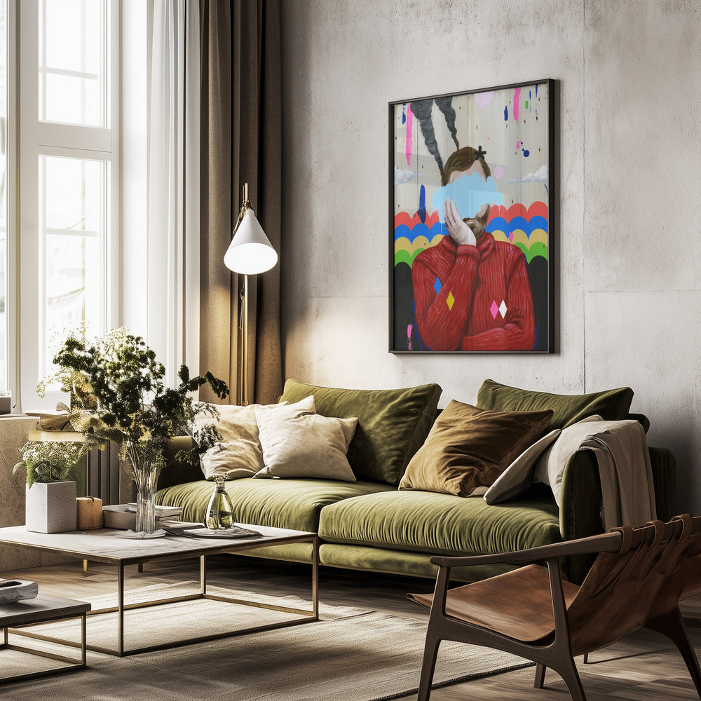 SAD - Poster / Art Print - interiör