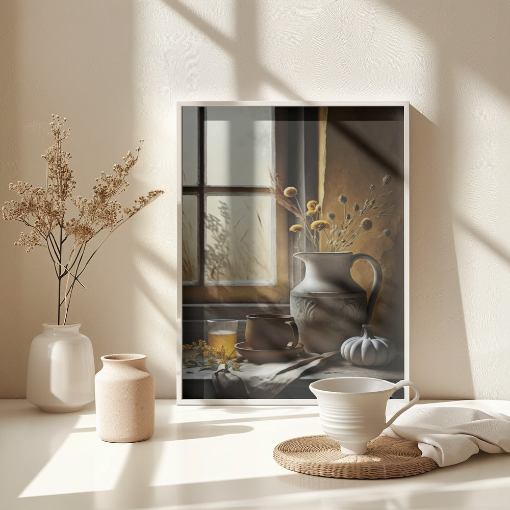 Still Life Impressions No 7 - Poster / Art Print - interiör