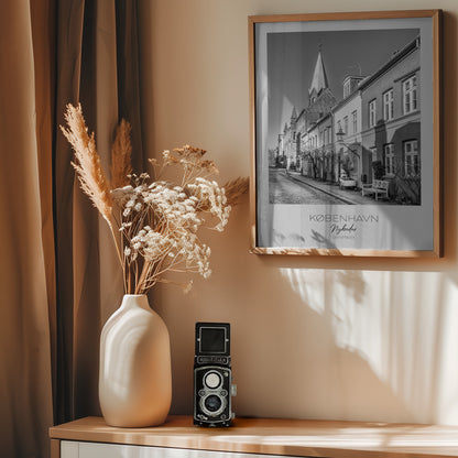 Charming Street In Nyboder - Poster / Art Print - interiör