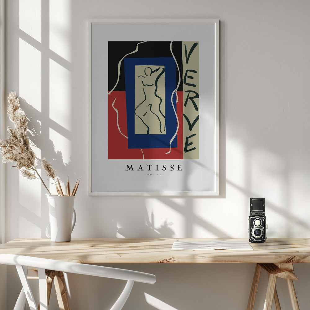 Verve 1937 Boarder - Poster / Art Print - interiör