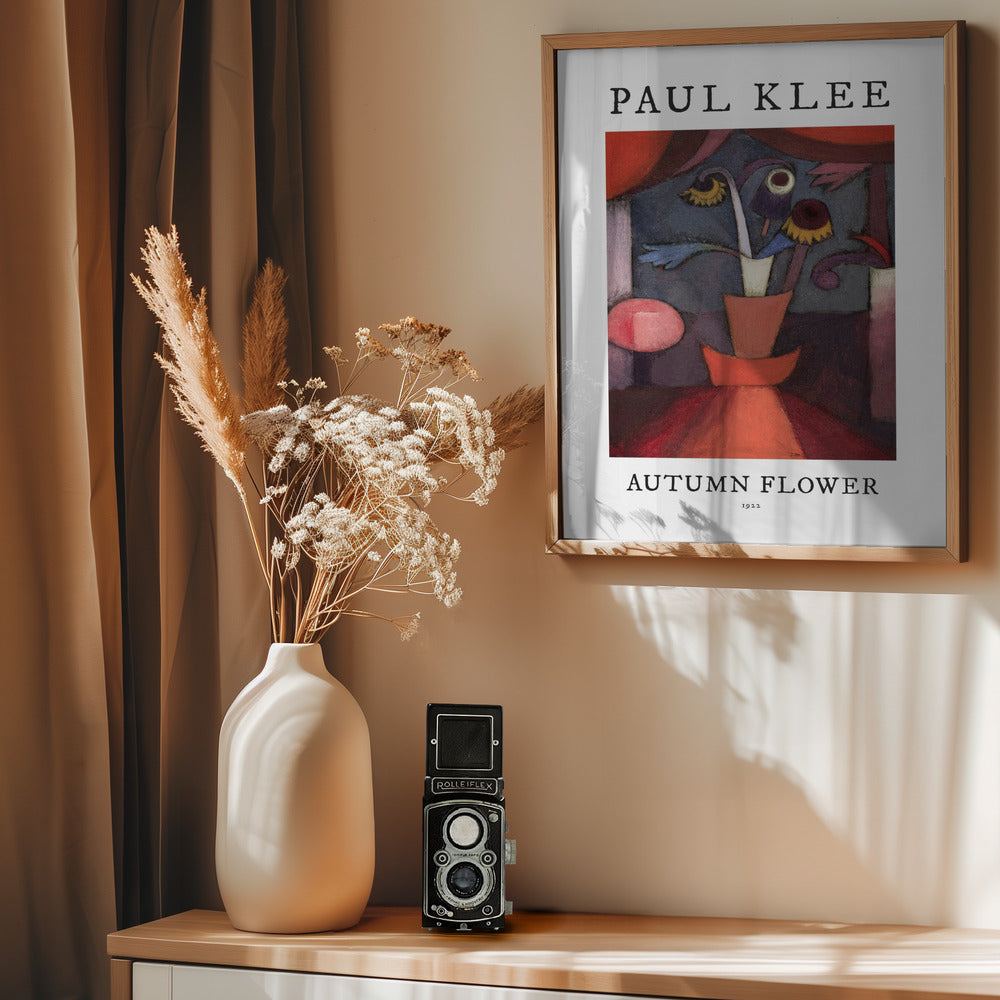 Autumn Flower 1922 - Poster / Art Print - interiör