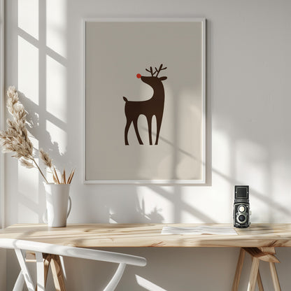 Little Rudoplh - Poster / Art Print - interiör