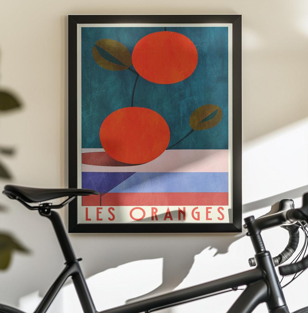 Les Oranges - Poster / Art Print - interiör