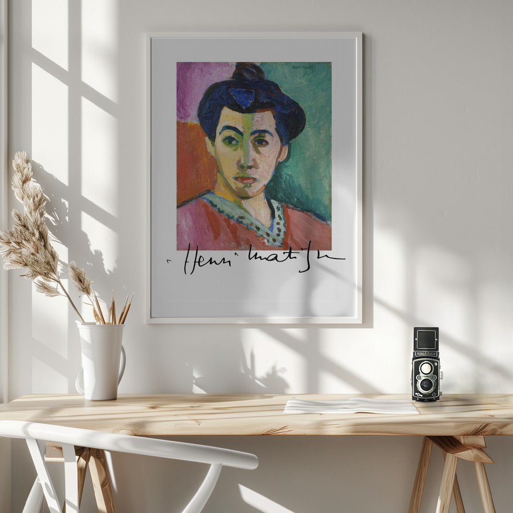 La Raie Verte With Signature - Poster / Art Print - interiör