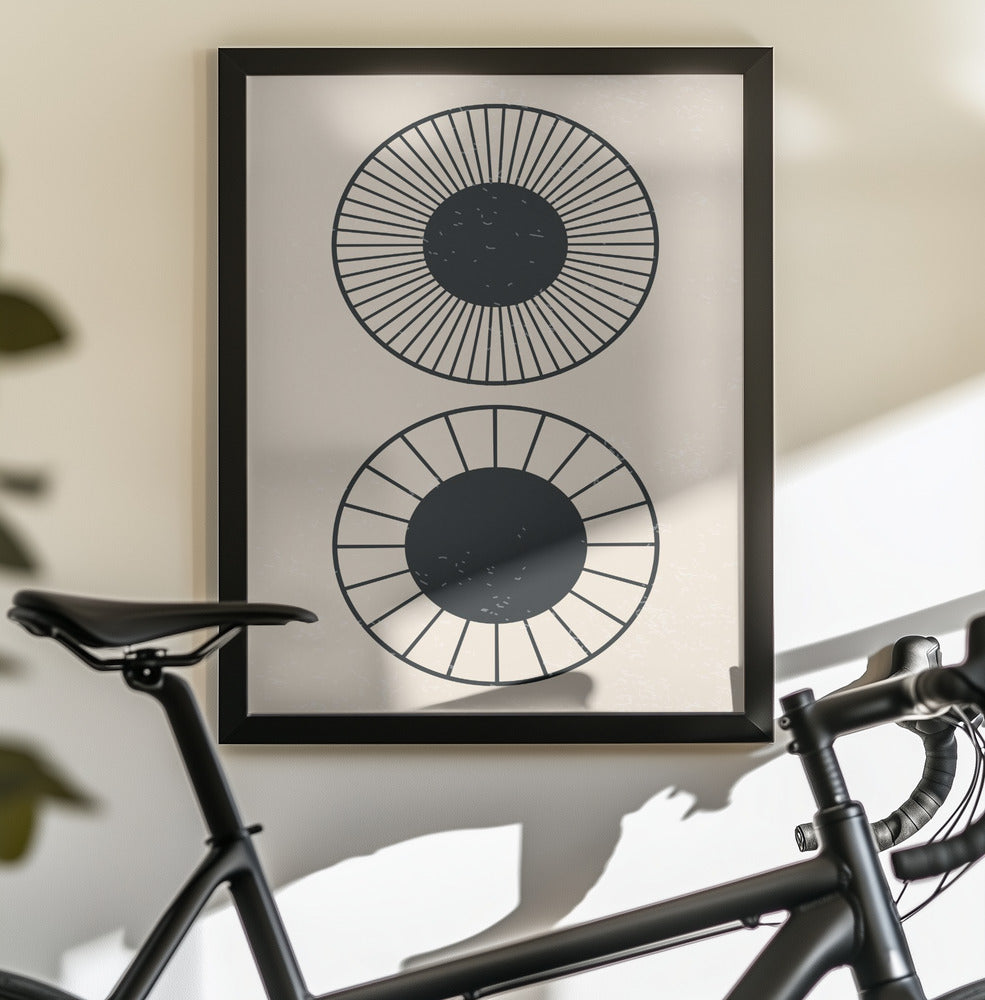 Circles! - Poster / Art Print - interiör
