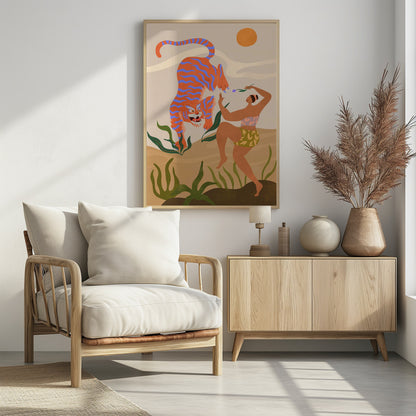 Dance With Me - Poster / Art Print - interiör