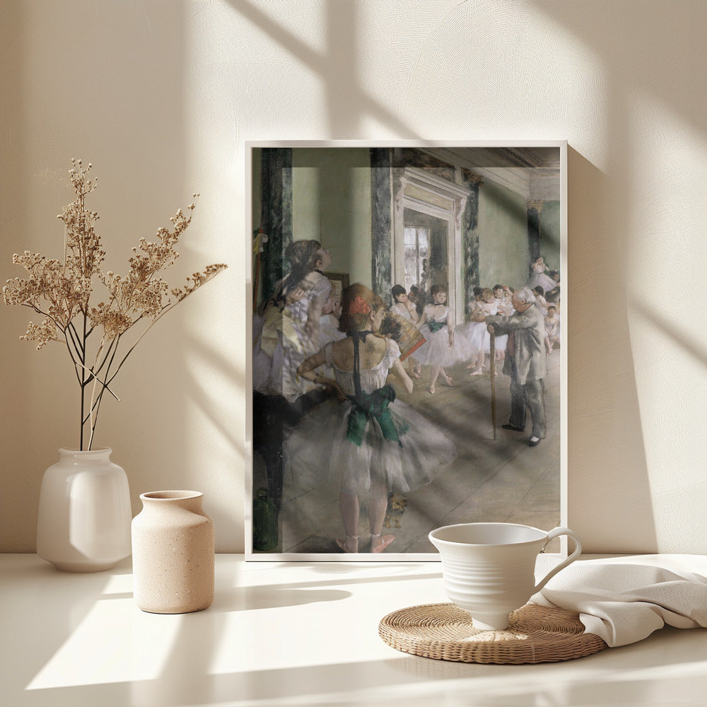La Classe De Danse - Poster / Art Print - interiör