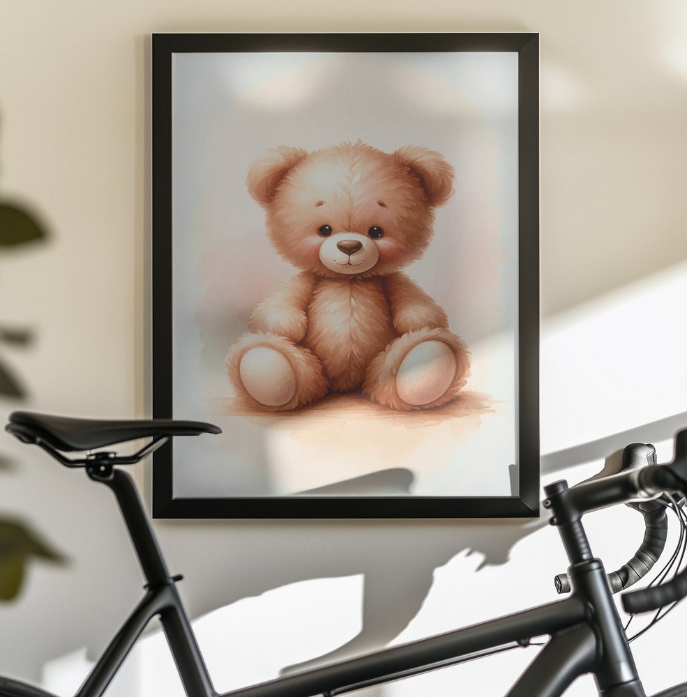 Teddy bear - Poster / Art Print - interiör