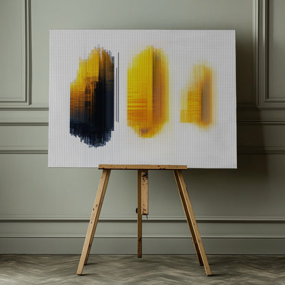 Golden Spots - Poster / Art Print - interiör