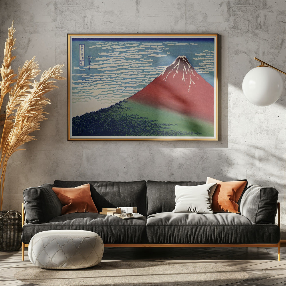 Fine Wind, Clear Morning - Poster / Art Print - interiör