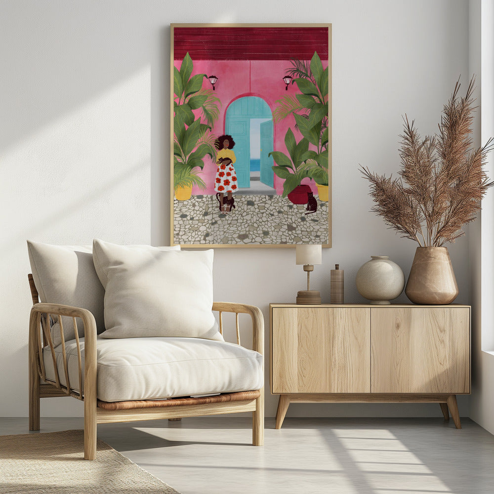 Cartagena life - Poster / Art Print - interiör