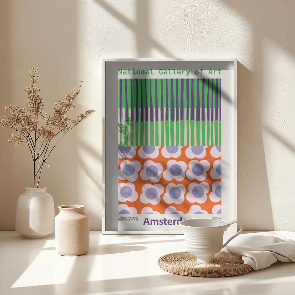 National Gallery of Art Amsterdam - Poster / Art Print - interiör