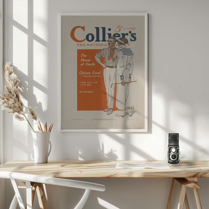 Collier's, The National. The House of Devils - Poster / Art Print - interiör