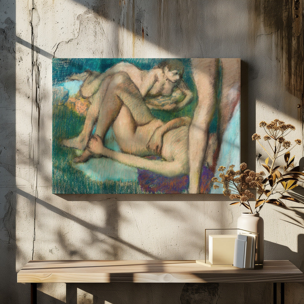 Bathers No2 - Poster / Art Print - interiör