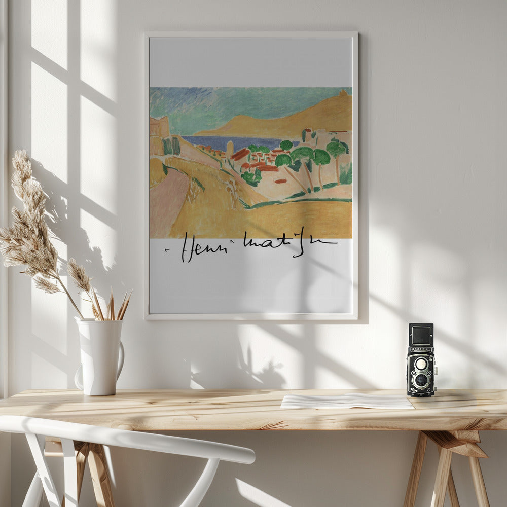 Collioure En Aout - Poster / Art Print - interiör