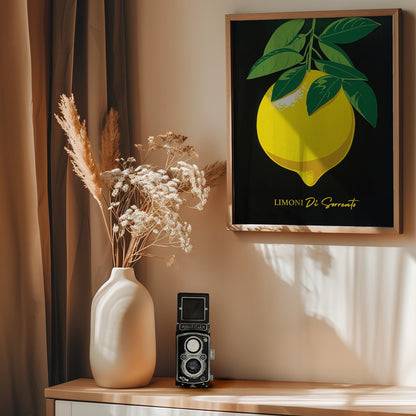 Limoni Di Sorrento - Poster / Art Print - interiör