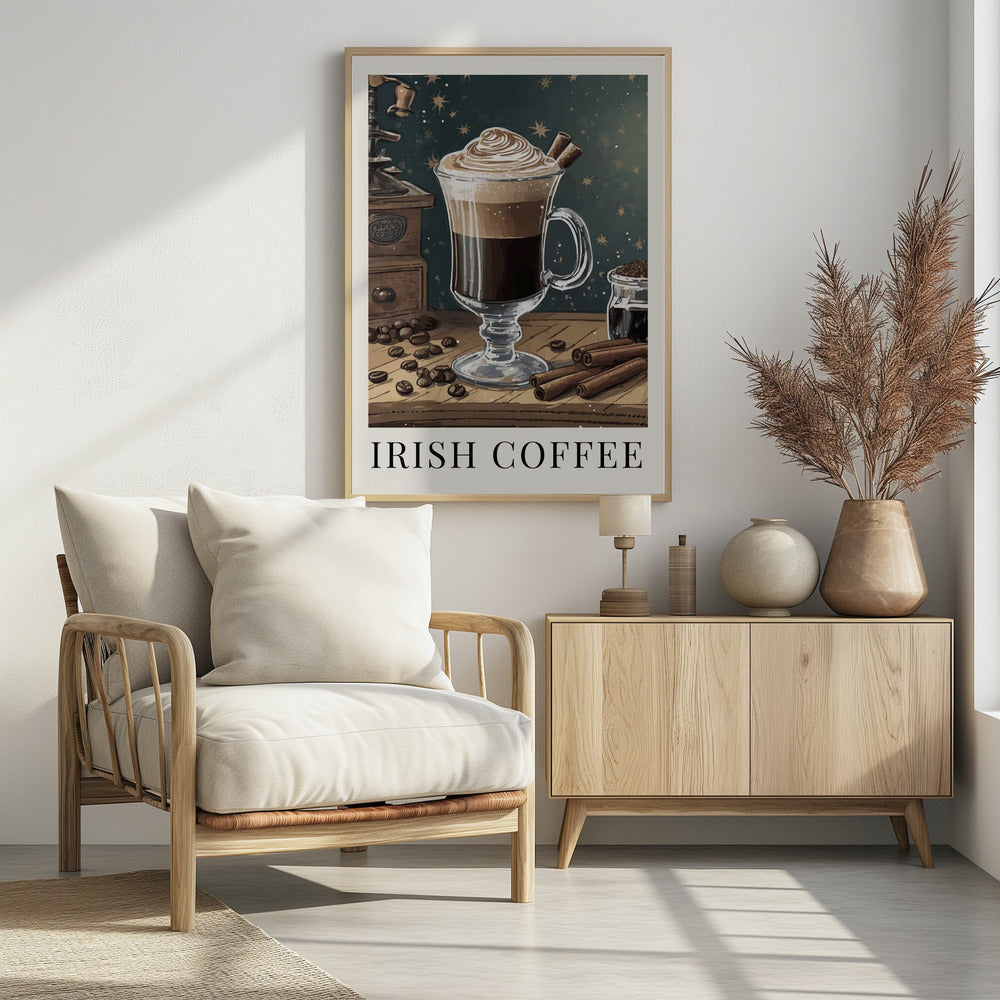 Irish Coffee - Poster / Art Print - interiör