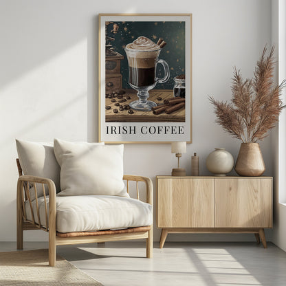 Irish Coffee - Poster / Art Print - interiör