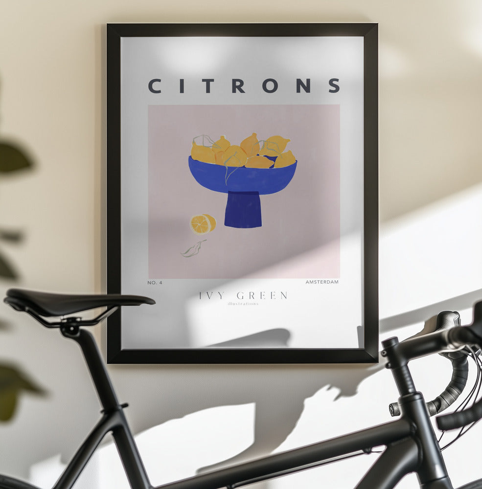 Lemons - Poster / Art Print - interiör