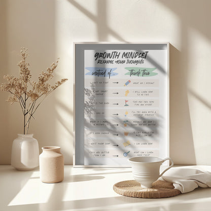 Growth Instead Of - Poster / Art Print - interiör